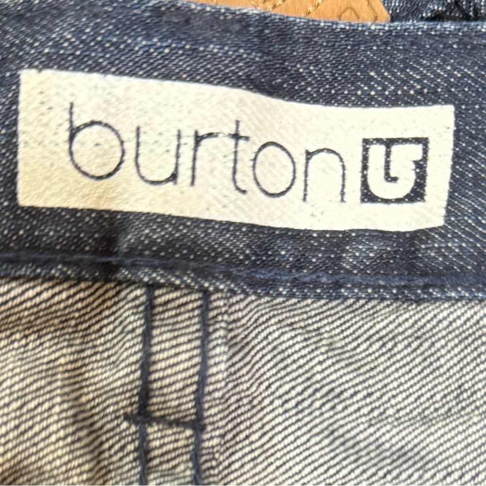 Burton Women's Dark Blue Straight Leg Jeans - Picture 9 of 10